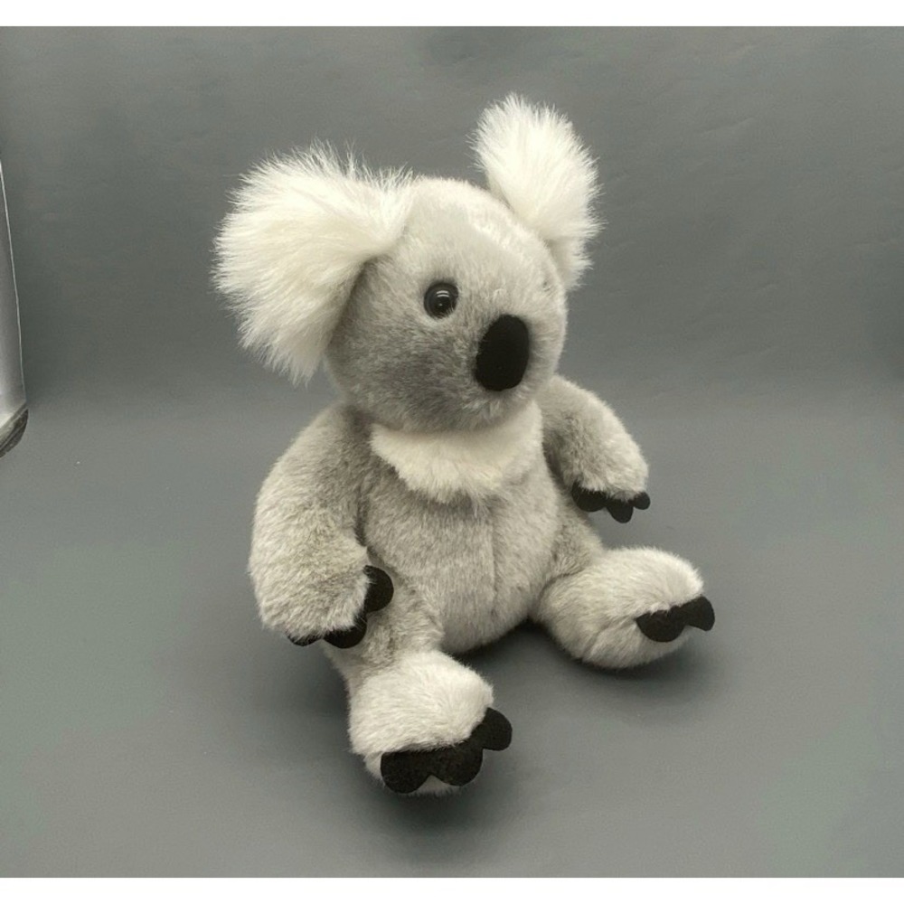 BUILD A BEAR Gray White PLUSH KOALA Stuffed Animal TOY 15" Retired w/Tush Tag